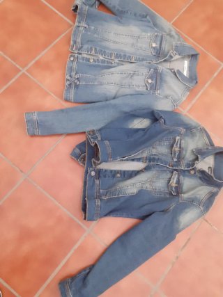 2 chaquetas vaqueras mujer M
