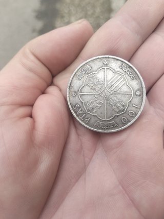 Moneda 100 Pesetas Plata 1966