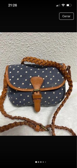 Bolso Vaquero Zara con Estampado de Estrellas