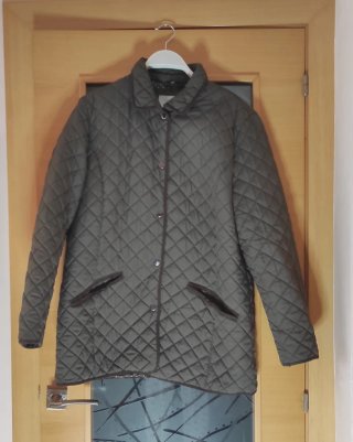 Cazadora Acolchada Verde Talla 46