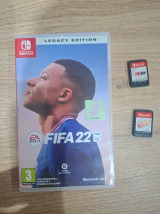 Lote 2 Juegos Nintendo Switch (FIFA, NBA)