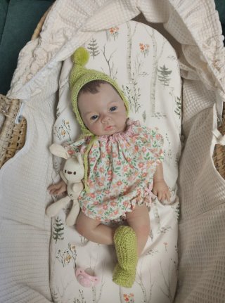 Muñeca Reborn silicona Niña 50 cm