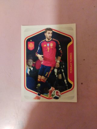 Cromo Selección Española Ferran Torres Panini