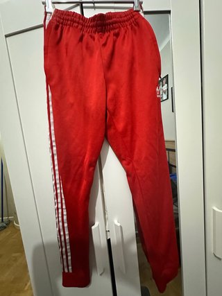 Pantalón adidas Rojo Talla S