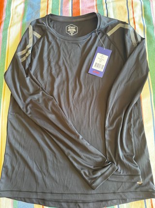 Camiseta térmica Asics manga larga negra