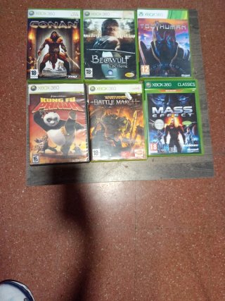Lote di 6 giochi per Xbox 360
