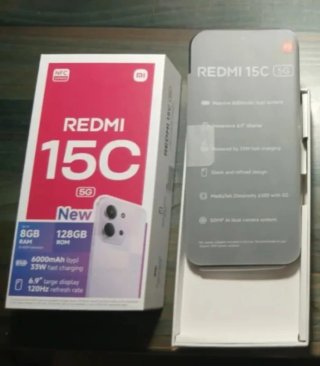 Xiaomi Redmi 15C 5G 128GB Blanco