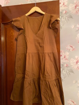 Vestido de verano marrón