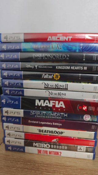 Lote 13 Juegos PS4 y PS5 Precintados