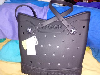 Bolso Crocs Negro