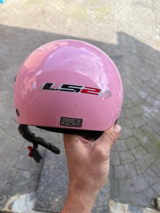 Casco LS2 Rosa Talla M