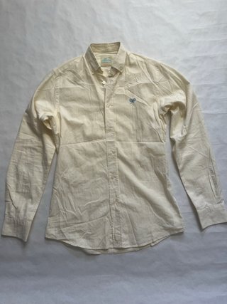 Camisa de rayas amarilla Silbon Talla S