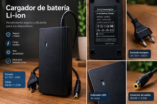 Cargador para Patinete Eléctrico