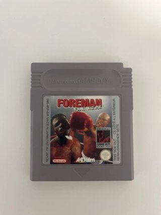 Foreman for Real per Game Boy regione EUR