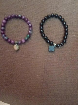 Pack de 2 Pulseras de Cuentas