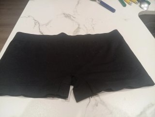 Braga tipo pantalón negra