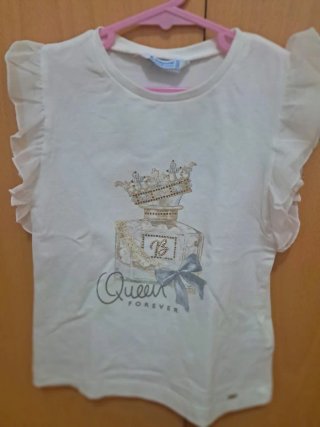 Camiseta preciosa de Mayoral niña 8 años