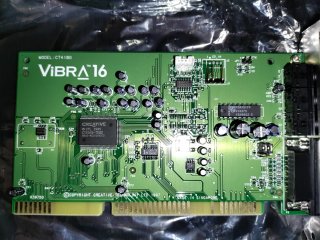 Tarjeta de Sonido Creative Sound Blaster ViBRA 16