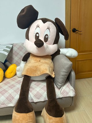 Muñeco de Peluche Minnie Mouse Grande