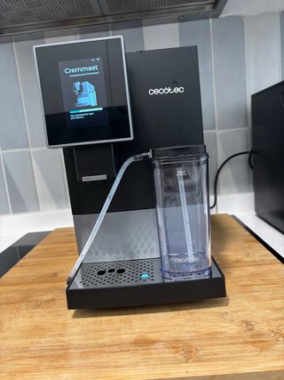 Cafetera Cecotec Cremmaet Compactccino black
