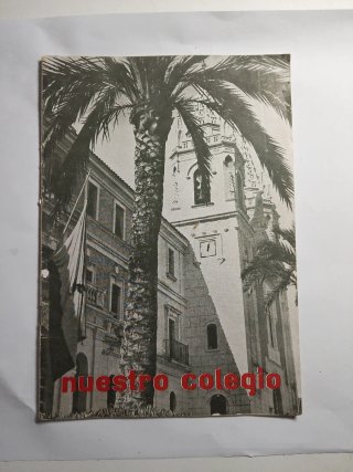 Boletín Colegio La Concepción Onteniente 1959
