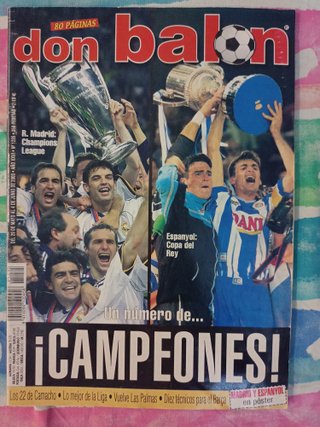 Don Balon 1285 8 Champions Madrid + Copa Espanyol