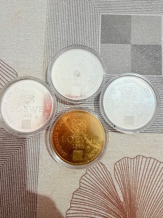 Set di 4 Monete Commemorative Loewe 1846