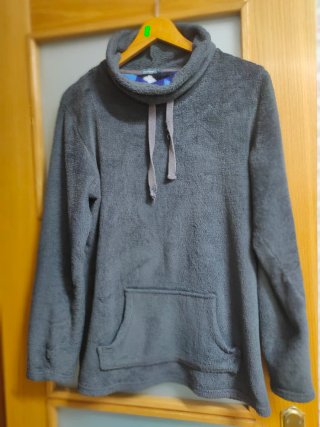 Sudadera Polar Gris Talla M