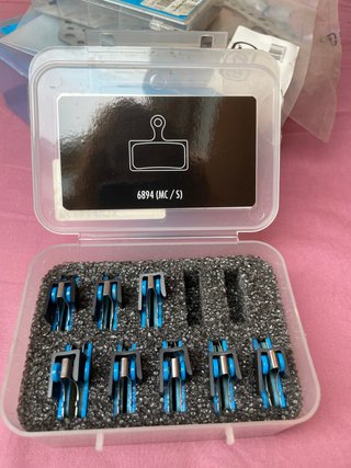 Lote 8 pares pastillas Elvedes Shimano XT/XTR