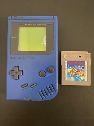 Nintendo Game Boy Blu & super mario land