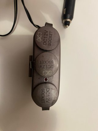 Adaptador Triple Toma 12V para Coche