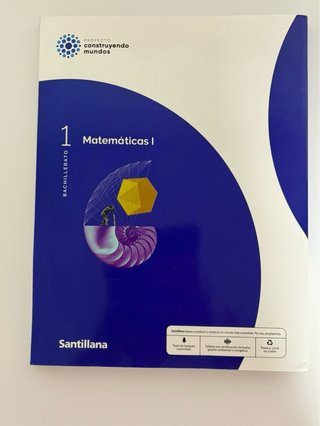 Matemáticas I, 1 Bachillerato, Proyecto Constru...