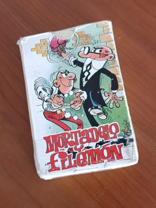 Baraja de Cartas Mortadelo y Filemón