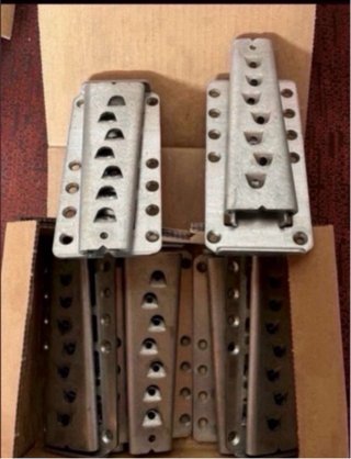 Set de 7 conectores metálicos para vigas wurth