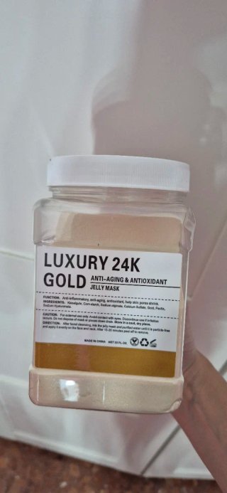 Mascarilla Facial Jelly Mask 24K Gold