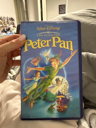 Película Peter Pan en VHS