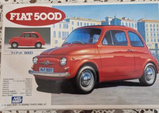 Kit d' epoca Fiat 500 1/24