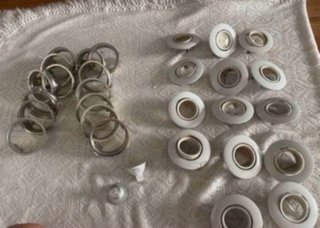 Set de 14 Focos Empotrables Circulares