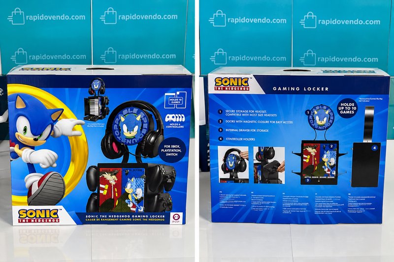 Numskull Gaming Locker Sonic