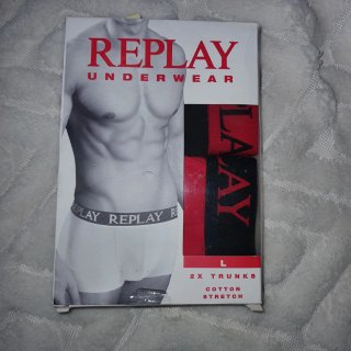 Pack 2 Bóxers Replay Talla L