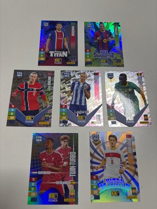 Lote 7 Cartas Adrenalyn XL FIFA 365 2026/27