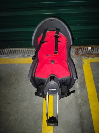 Silla de bicicleta para niño Hamax Smiley