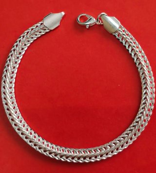 Pulsera de Serpiente en Plata 925