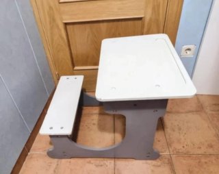 PUPITRE O ESCRITORIO INFANTIL DE MADERA