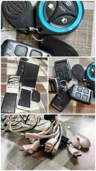 Lote de electrónica para reparar