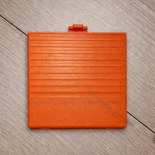 Game Boy DMG Arancione Trasparente Coperchio Batteria