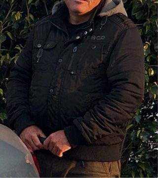 Chaqueta de invierno negra