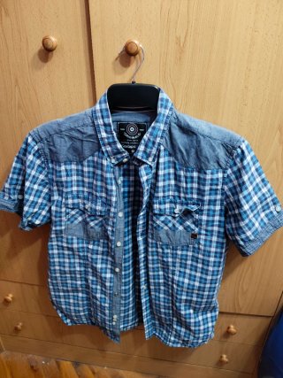 Camisa de cuadros Koroshi Talla M