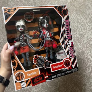 Set Monster High Meowlody y Purrsephone