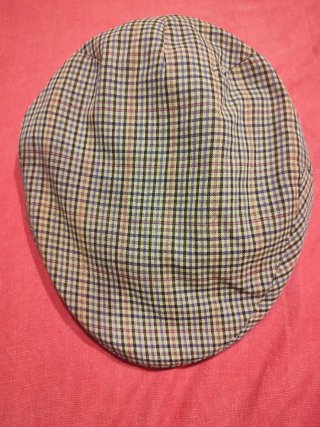 Gorra de cuadros